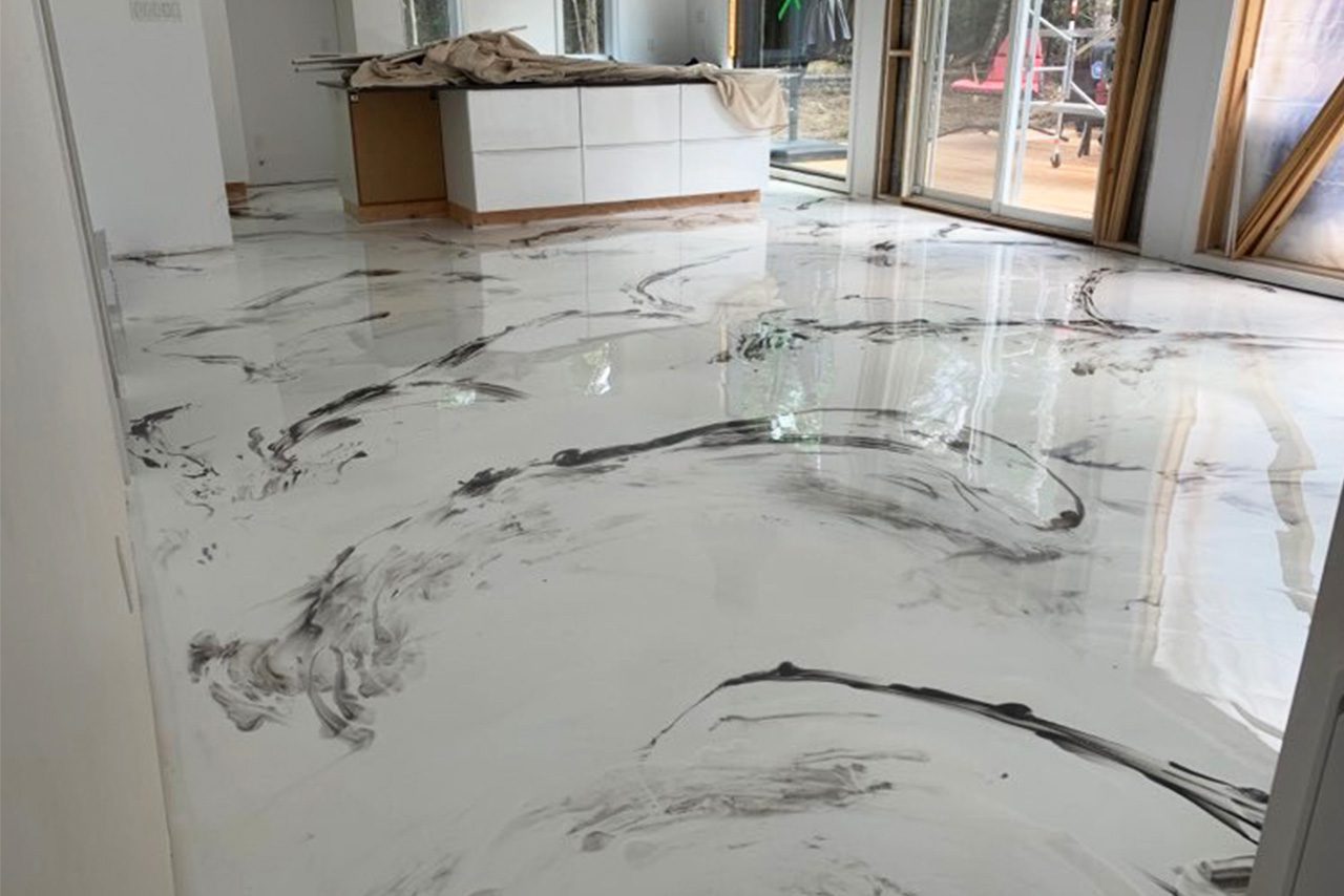 plancher epoxy